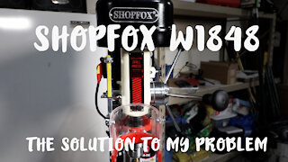 Shop Fox W1848. The Solution to my problem!