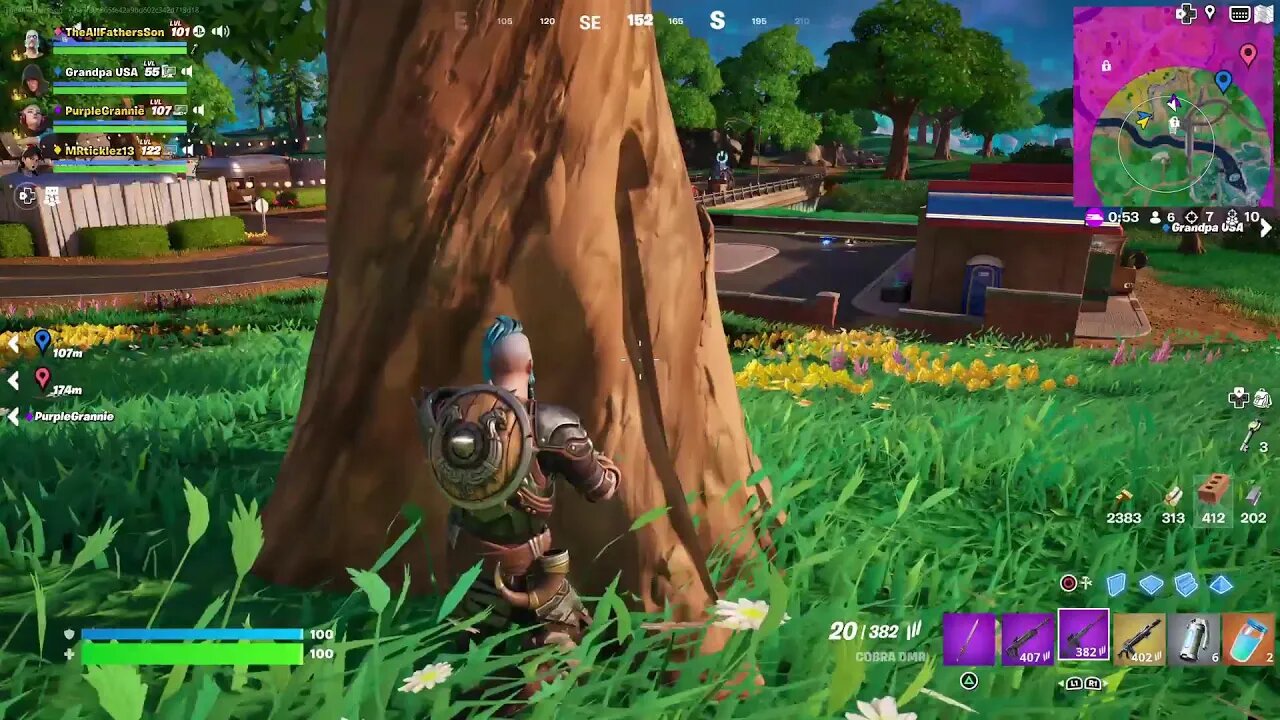 Fortnite With Grandpa USA On The YoouuuuTube! Happy Easter Everybody !Pt2