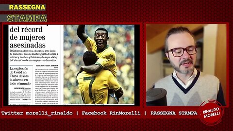 Pelè, la celebrazione del più grande che ci ha lasciato ieri. Rassegna Stampa ep.216 | 30.12.22