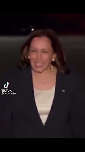 Kamala laughed when asked about Afghanistan
