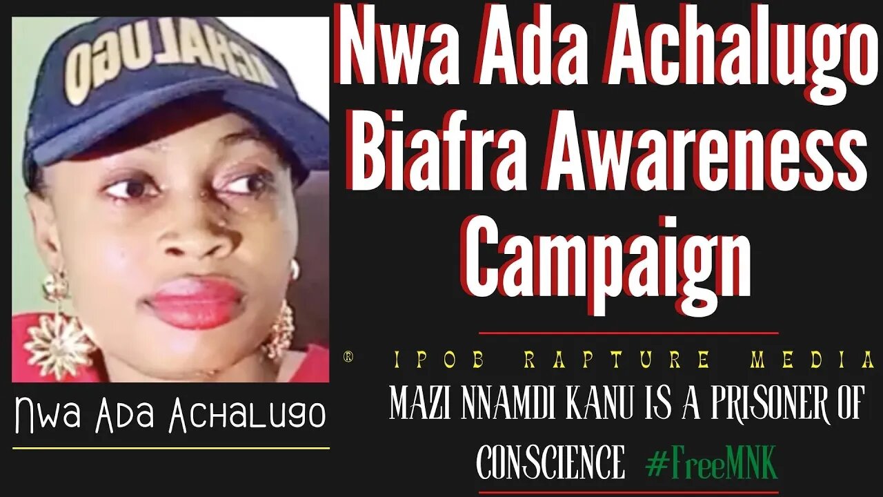 Ipob Awareness Campaign Continues With Nwa Ada Achalugo Biafra