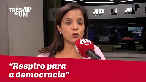 Vera Magalhães: "Eleição de meio de mandato é um respiro para a Democracia"