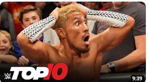 Top 10 Monday night raw momemts: WWE Top 10,August