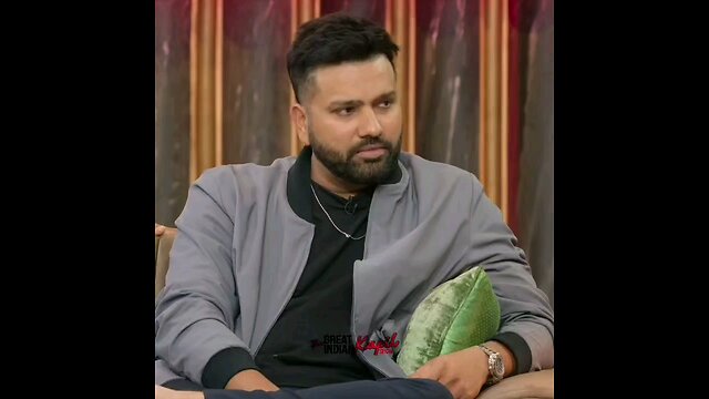 the great Kapil Sharma show Rohit sharma