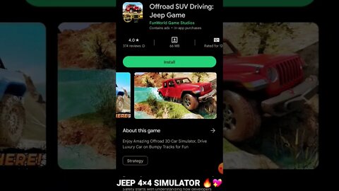 Thar Game | Thar Game Download | #shorts #thar #ytshorts #viralvideo #mahindrathar 🔥❤️ #playstation