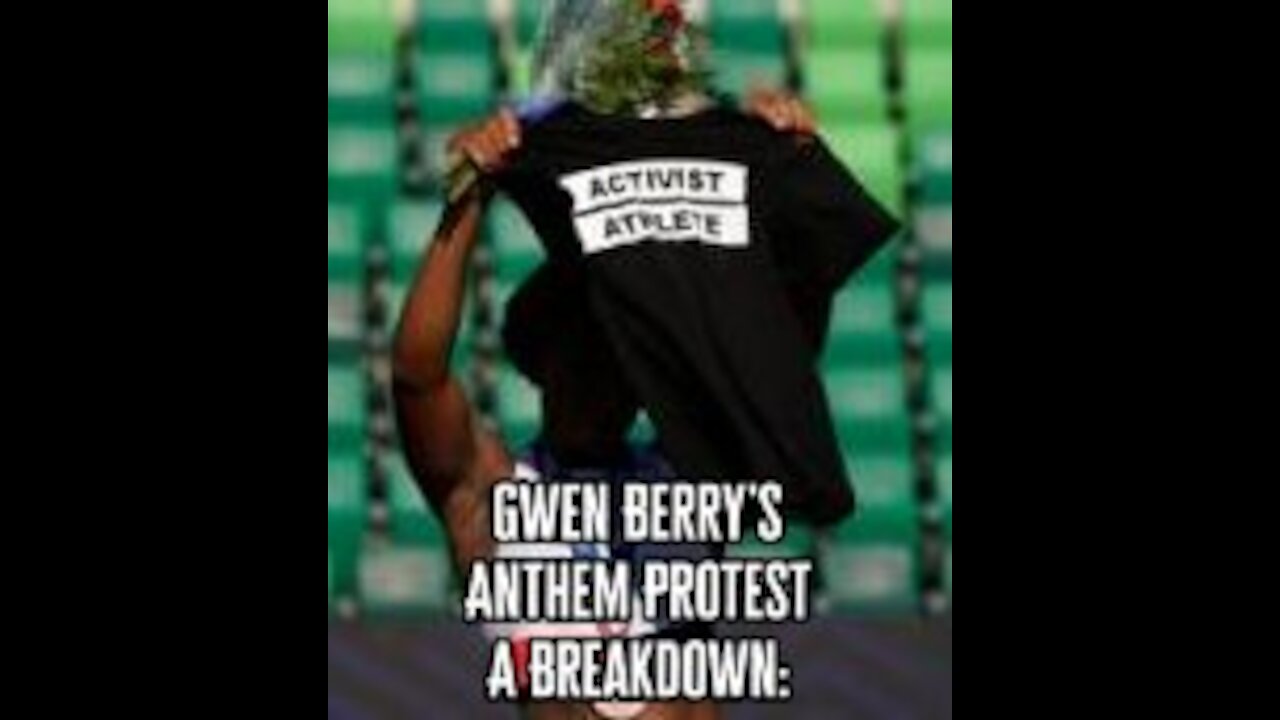 Gwen Berry's National Anthem Protest