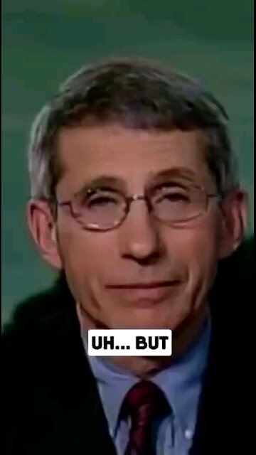 The most potent vaccination is getting infected yourself -Anthony Fauci