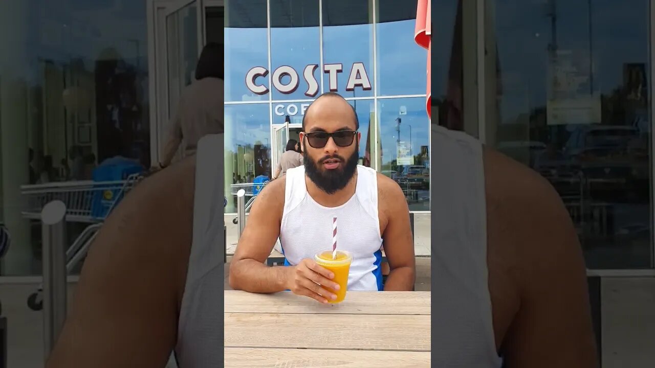 Thanks for the FREE Costa YouTube 👍🏽 #shorts #youtube #viral #food