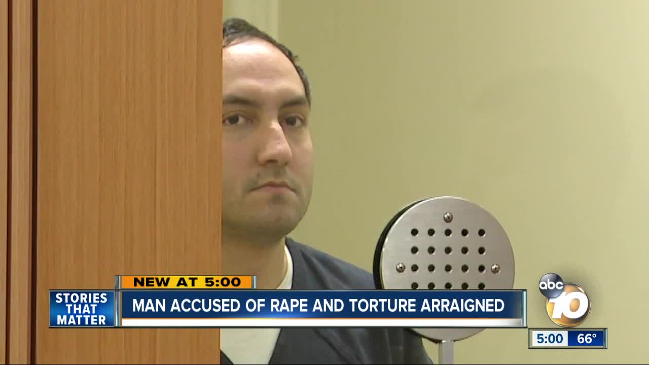 Man accused of rape and torture arraigned