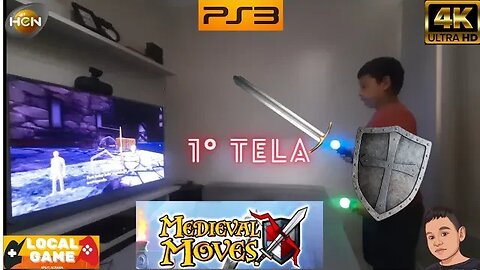 Medieval Moves de ps3 ps move 1° tela