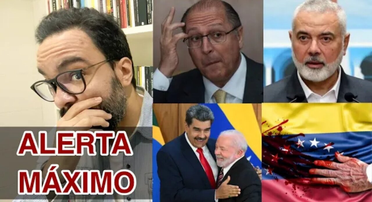 Maduro could be ASSASSINATED/ Alckmin is struggling in Iran/ Lula has BLOOD on his hands