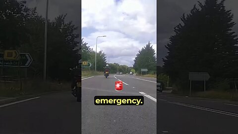 That Ambulance Came Out Of Nowhere! #shorts #motorcycle #bikelife