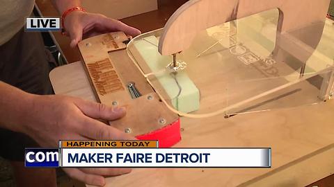 Making Race cars at the Maker Faire