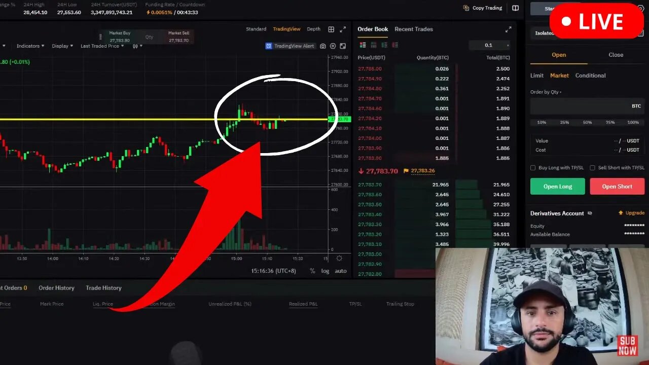 🔴 Live Crypto Trading | Bitcoin Live