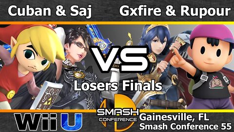 CrazieCuban & Saj vs. Gxfire & Rupour - Doubles Losers Finals - SC55