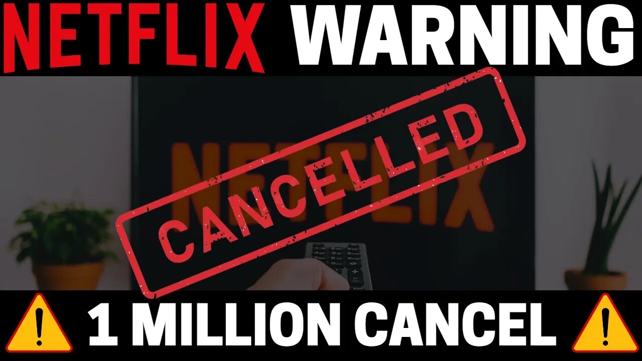 NETFLIX WARNING - 1 MILLION SUBSCRIBERS CANCEL - SHOULD YOU ?? 2022