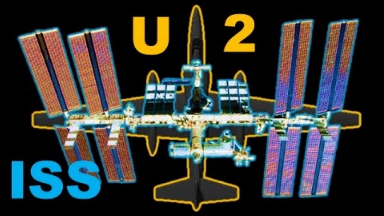 IS THE ISS A HOLOGRAM WORN BY A U2 SPY PLANE FLAT EARTH