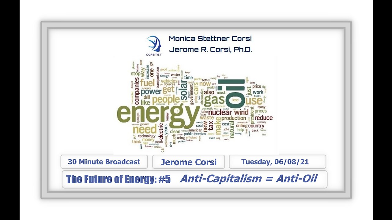 Corstet: The Future Of Energy #5 - Anti-Capitalism = Anti-Oil