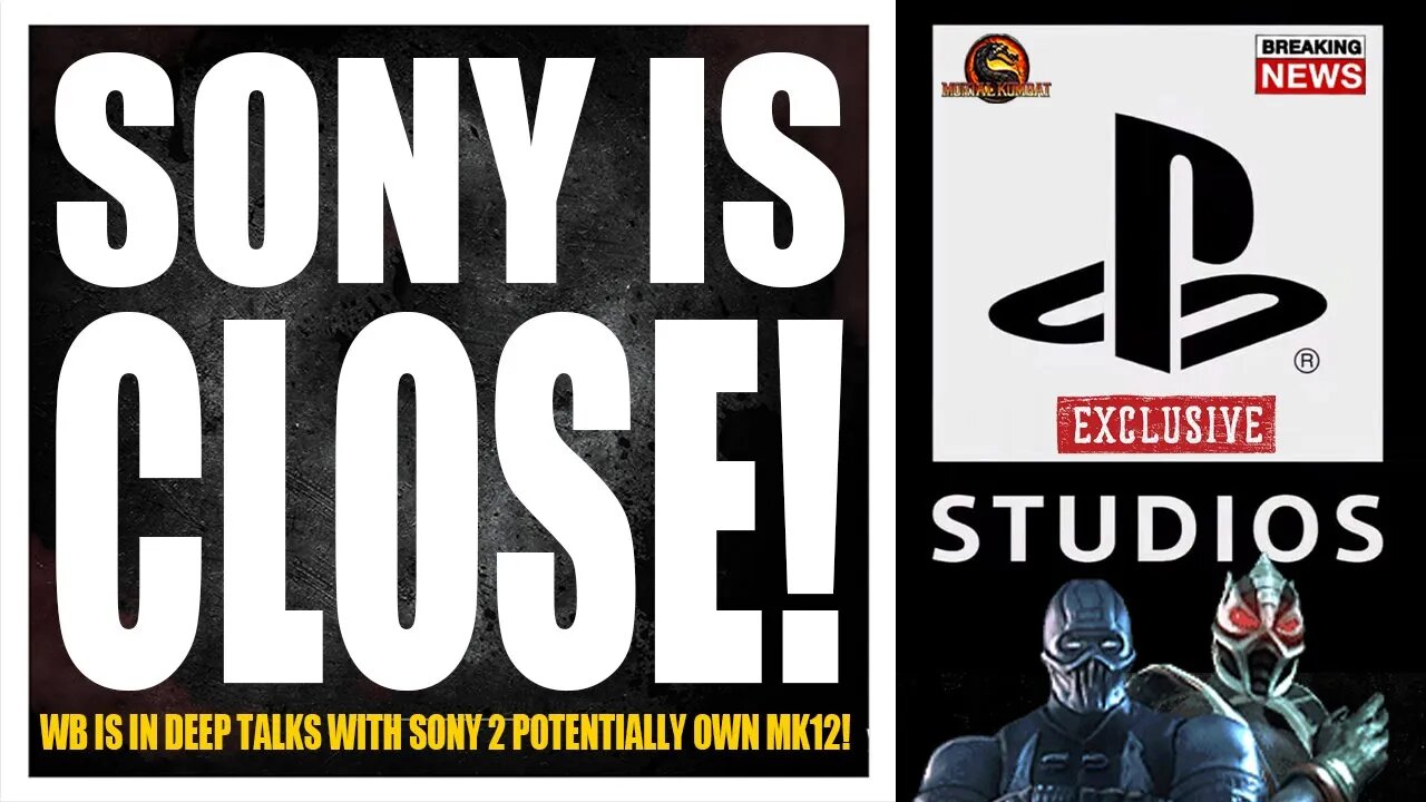 Mortal Kombat 12 Exclusive: SONY close to BUYING NRS, Microsoft PASSED, Injustice 3 2 EXPENSIVE!! +