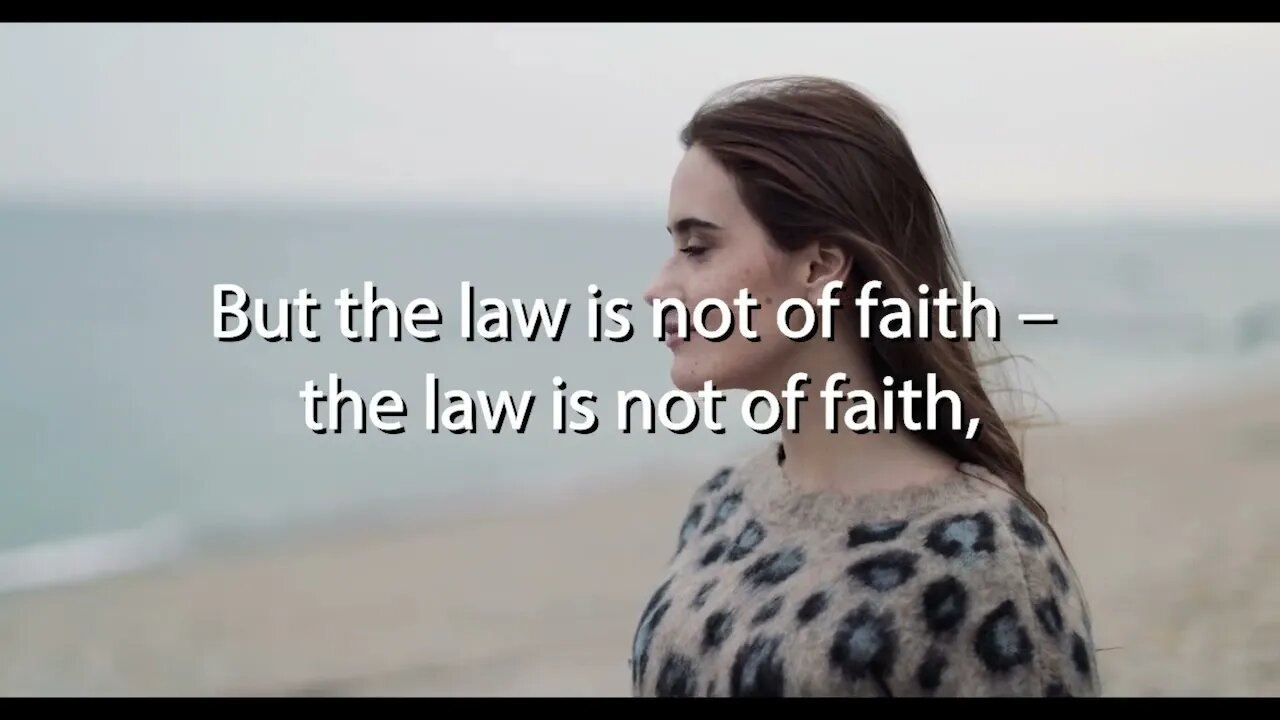 Galatians 3:11-12 - Alternate Version [Lyric Video] - The Bible Song