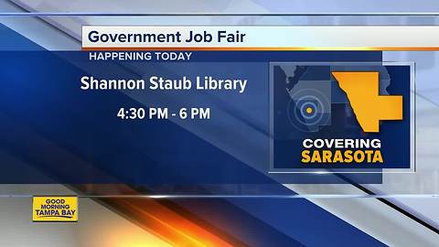 Sarasota County Government holding job fair on Wednesday, May 2