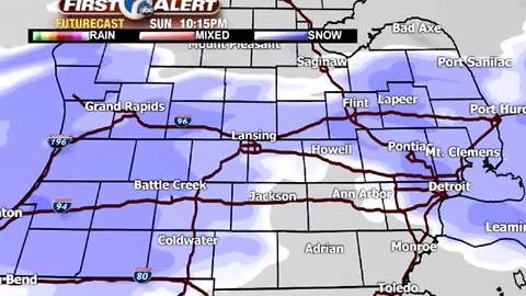 Snow returns to the D!