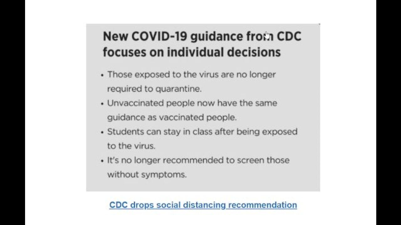 CDC Finally Issues Sensible COVID Restrictions (Liberal Women Most Impacted)