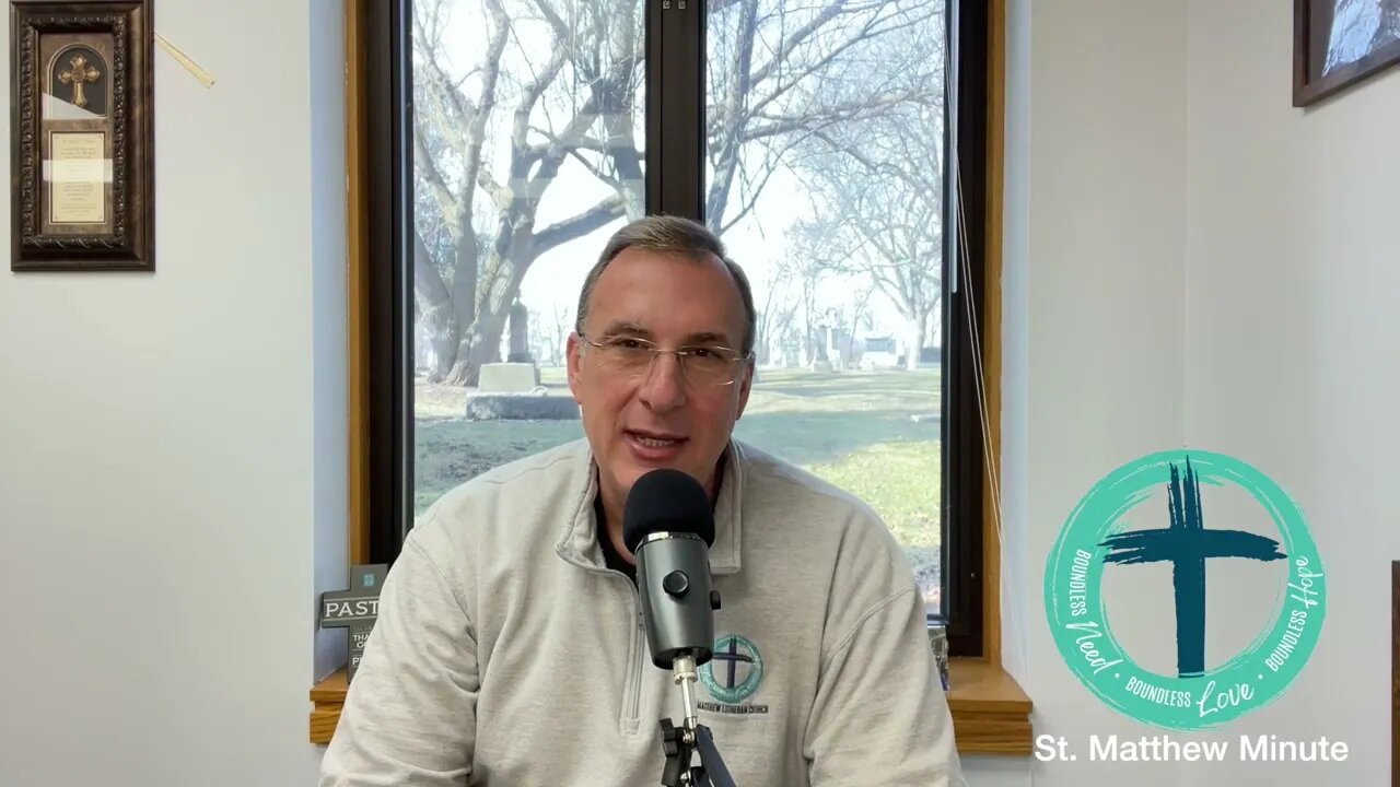 Saint Matthew Minute - Relentless Journey