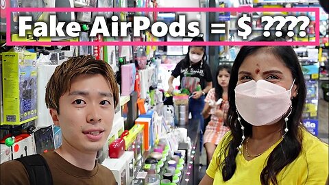 Bargaining in Bangkok Fake Market // Thailand Travel 2022