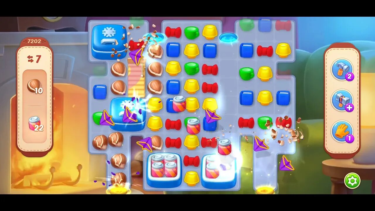 Playrix Homescapes Gameplay Walkthrough Level 7202