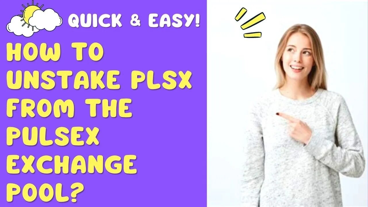 How to Unstake PLSX from the PulseX Exchange Pool?