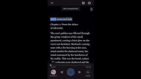 Well connected kids 🦋 first chapter snippet
