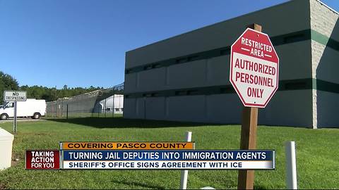 Pasco Sheriff makes agreement with ICE to enforce Federal immigration laws