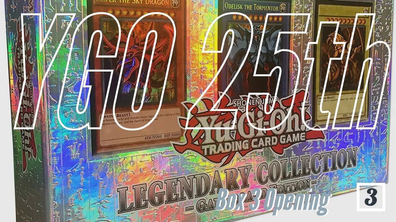 YuGiOh 25th Anniversary Box Opening (Box 3)