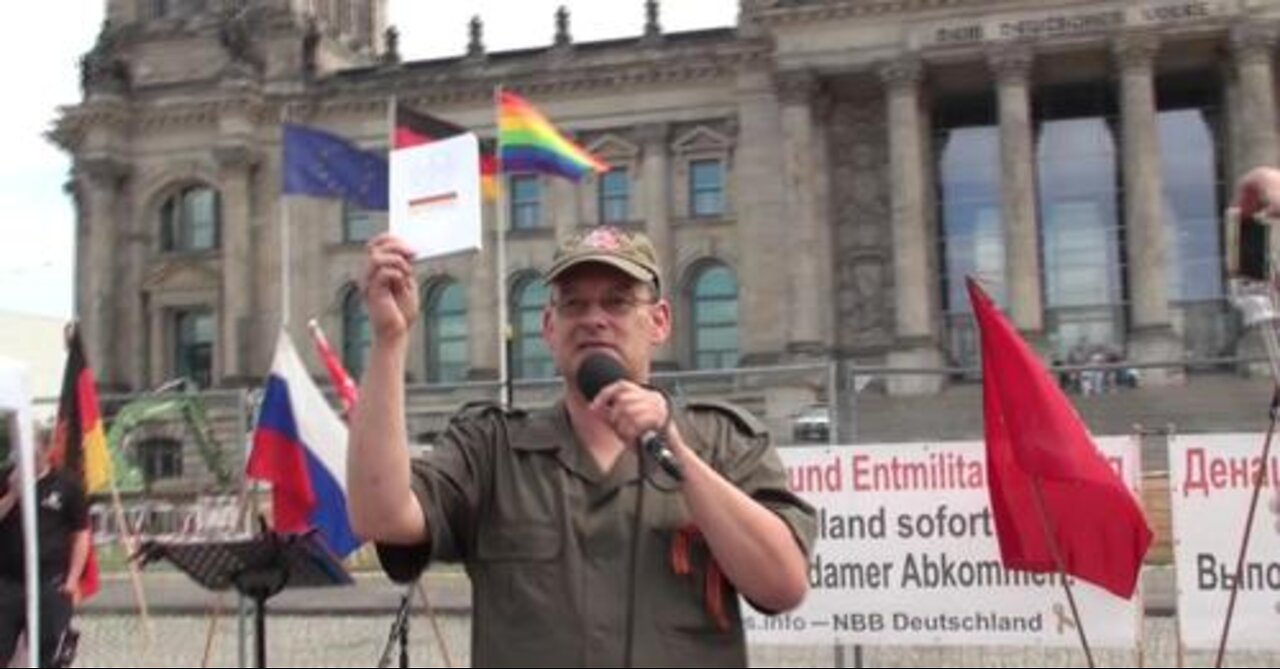 Rüdiger Hoffmann zur Lüge der Bundesrepublik in Deutschland - Reichstag Berlin 23.07.2022