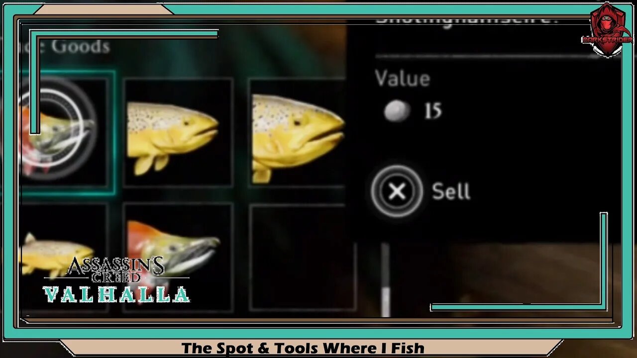 Assassin’s Creed Valhalla- The Spot & Tools Where I Fish