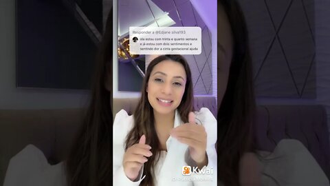 Dor no pé da barriga, cinta gestacional ajuda