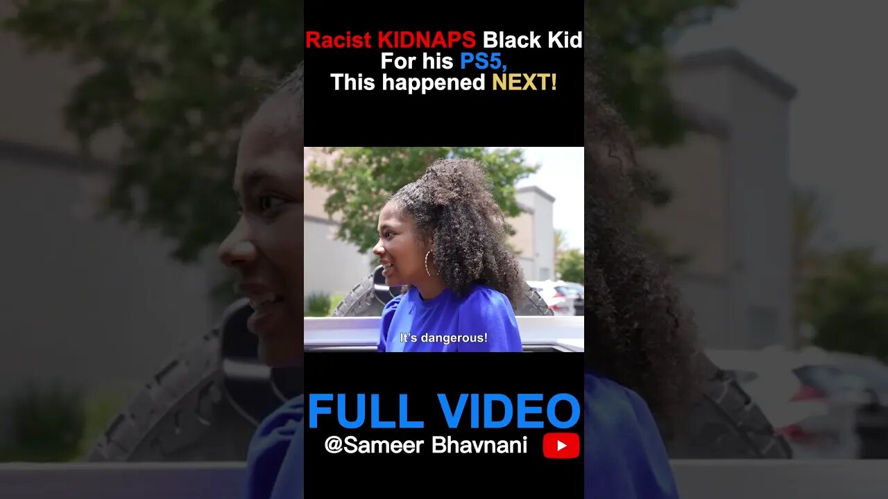 Racist Karen KIDNAPS Black Kid For his PS5!