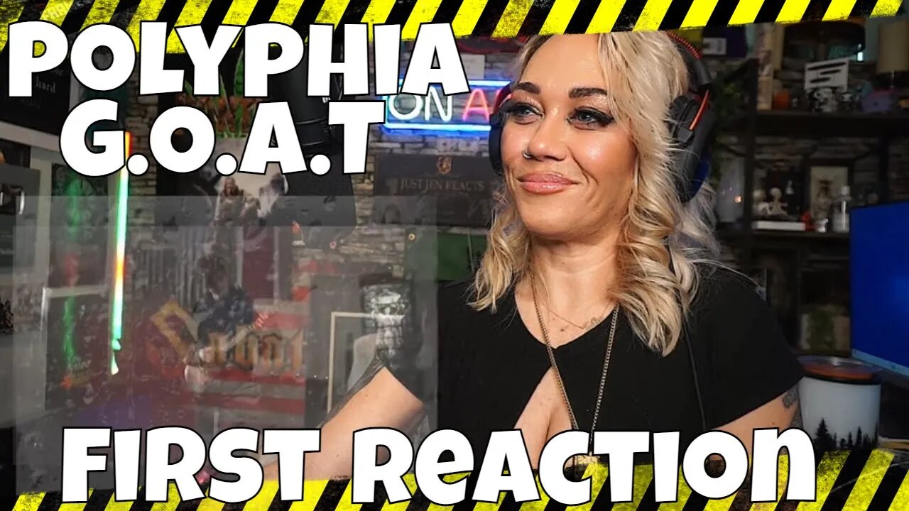 Polyphia G.O.A.T FIRST TIME REACTION | Polyphia Reaction | Just Jen Reacts