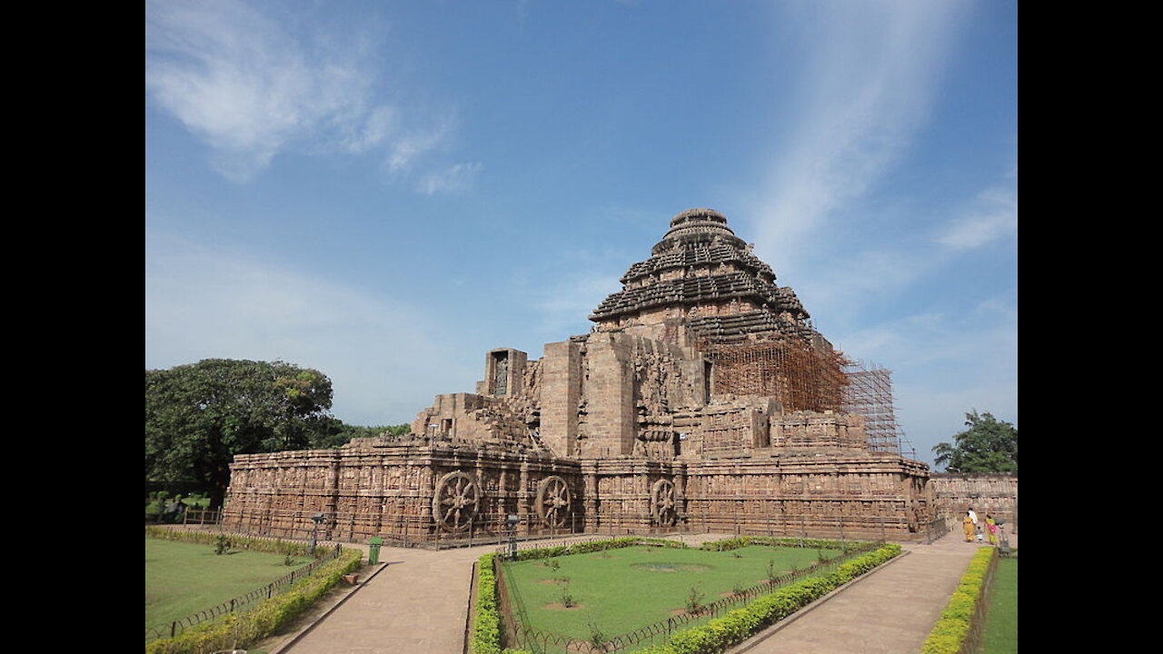 Strange the original master piece of sun temple konark