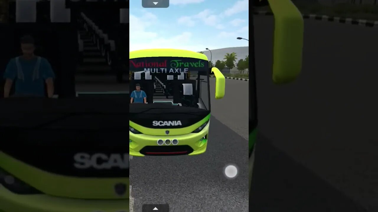 bus simulation Indonesia #shorts #viralshorts #bus #bussimulator