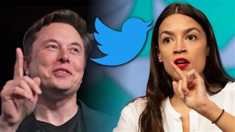 Elon Musk and AOC Crazy Chemistry ❤️ #elonmusk #aoc #twitter #shorts #youtubeshorts