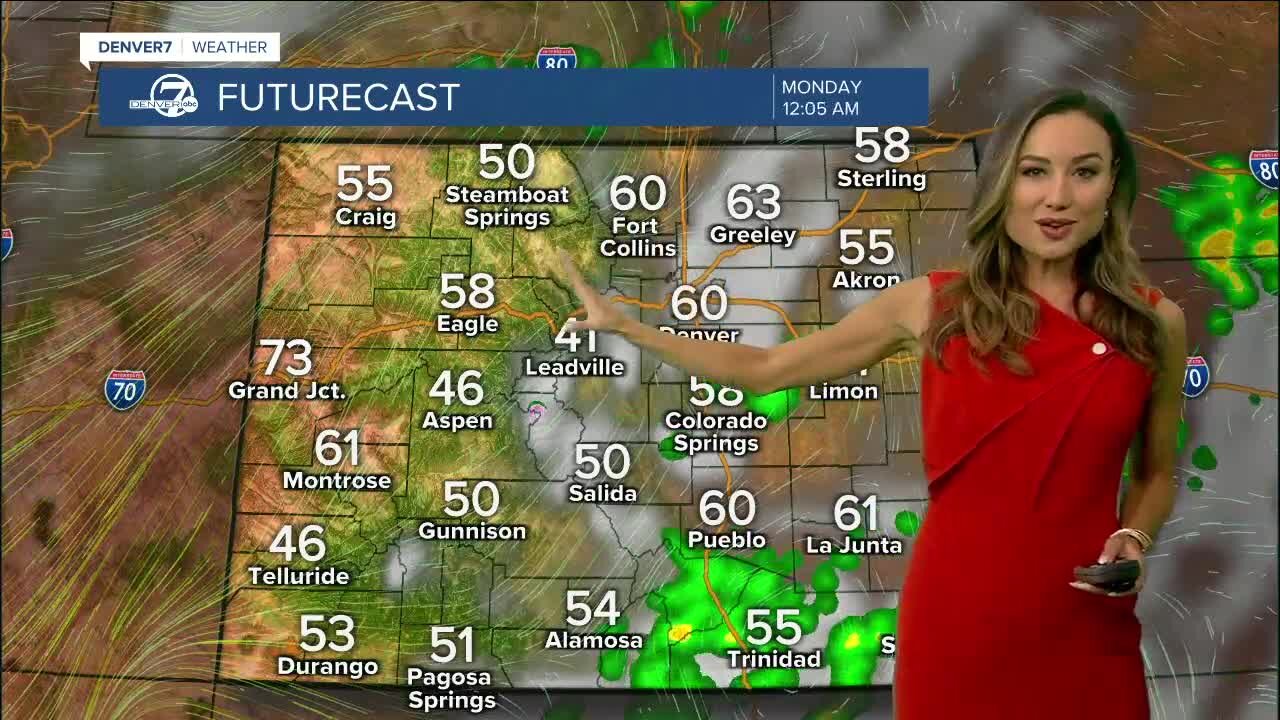 Colorado Forecast- Sunday night
