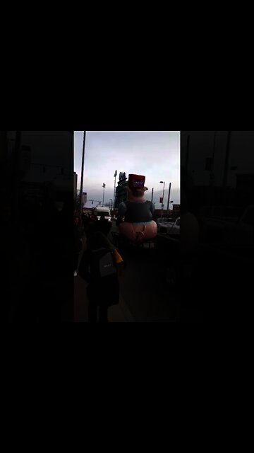 Anti-Trump Float in Toledo