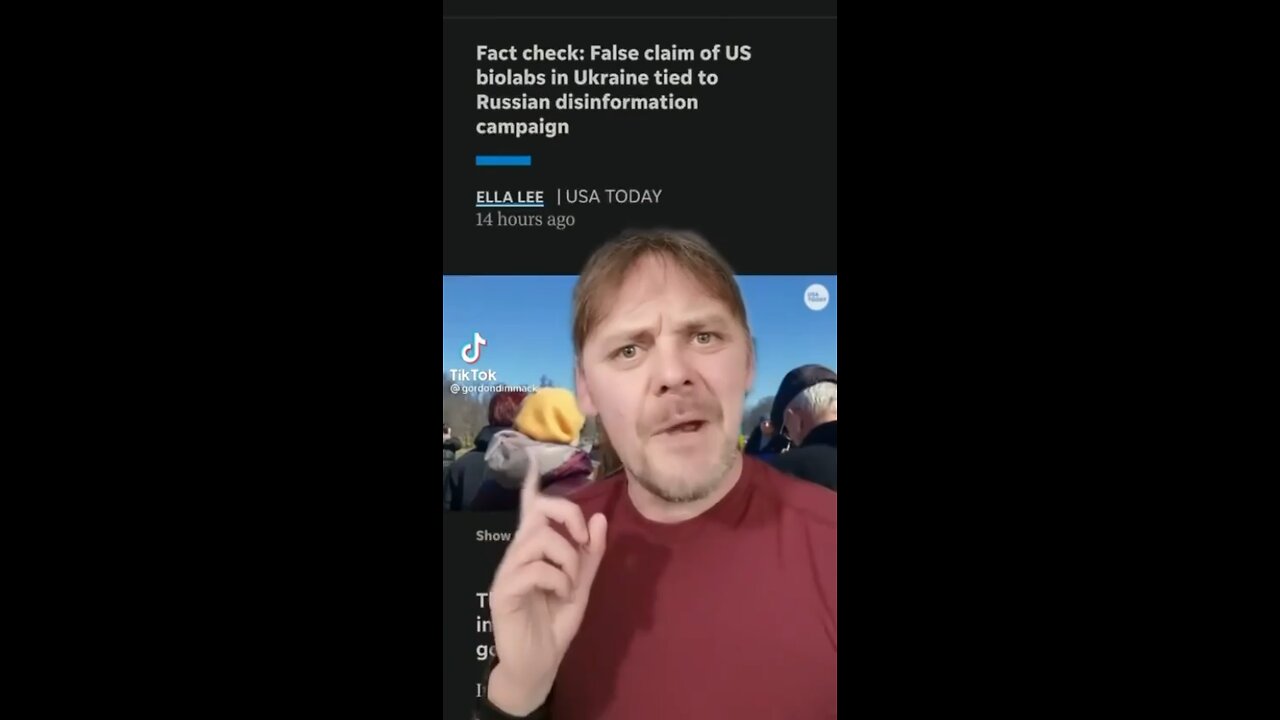 The Facebook fact checkers “funding’s in Ukraine”