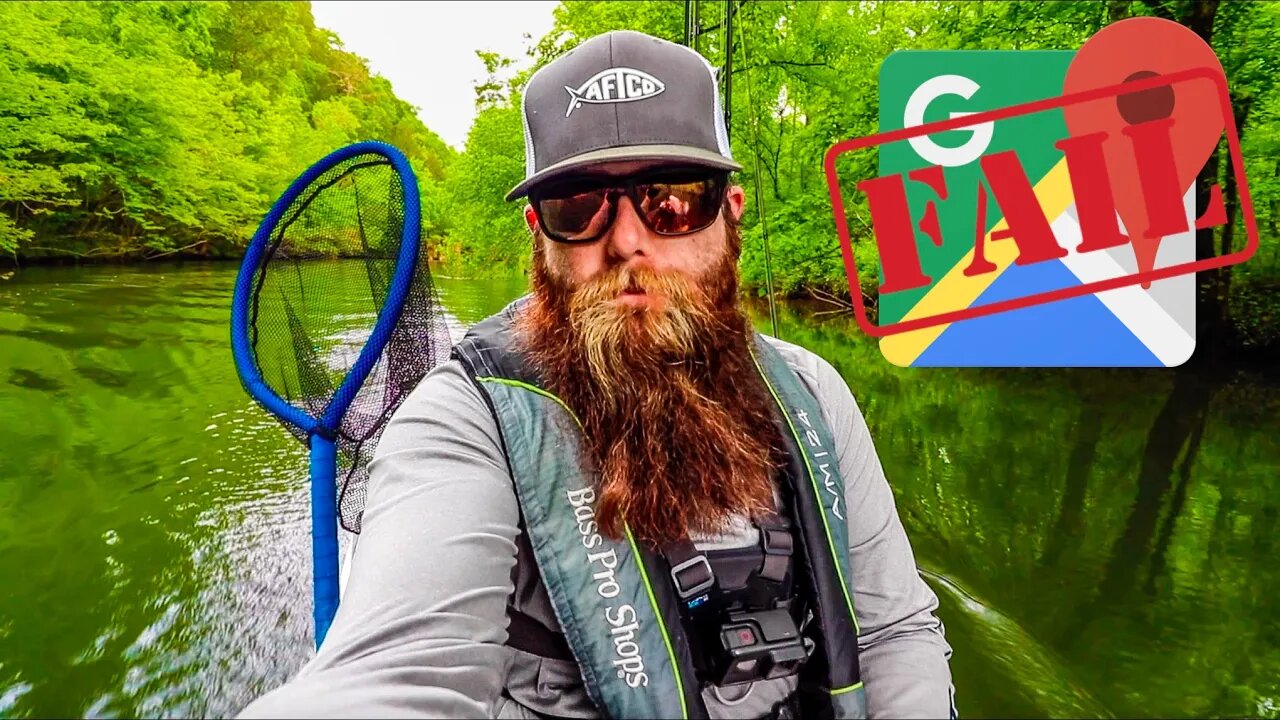 Google Maps Fishing Challenge FAIL + BEST Bed Fishing Baits