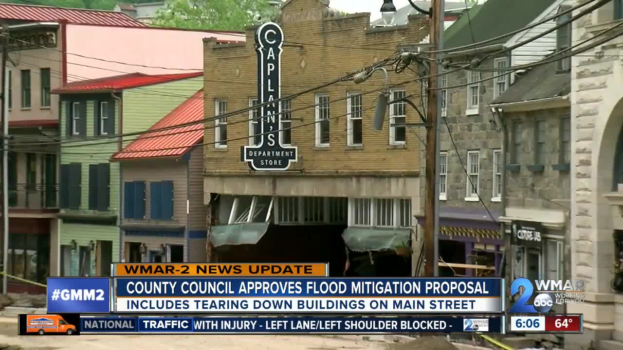 Council approves $50 million flood prevention proposal for Ellicott City