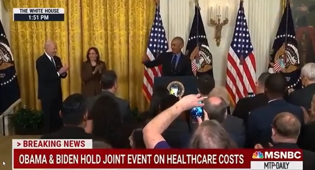 Obama calls Biden "Vice President" - a setup? I don't think so.