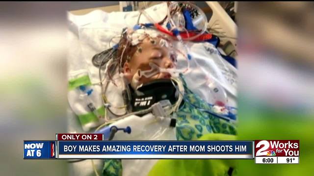 11-year old thriving after shot by mother in head