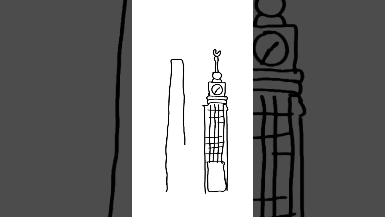 The Tallest Buildings in the World? #shorts #short #art